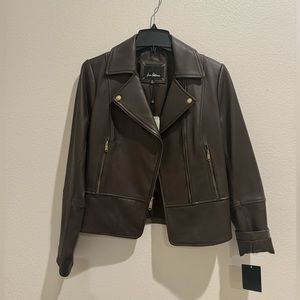 Beautiful Sam Edelman Lambskin leather jacket